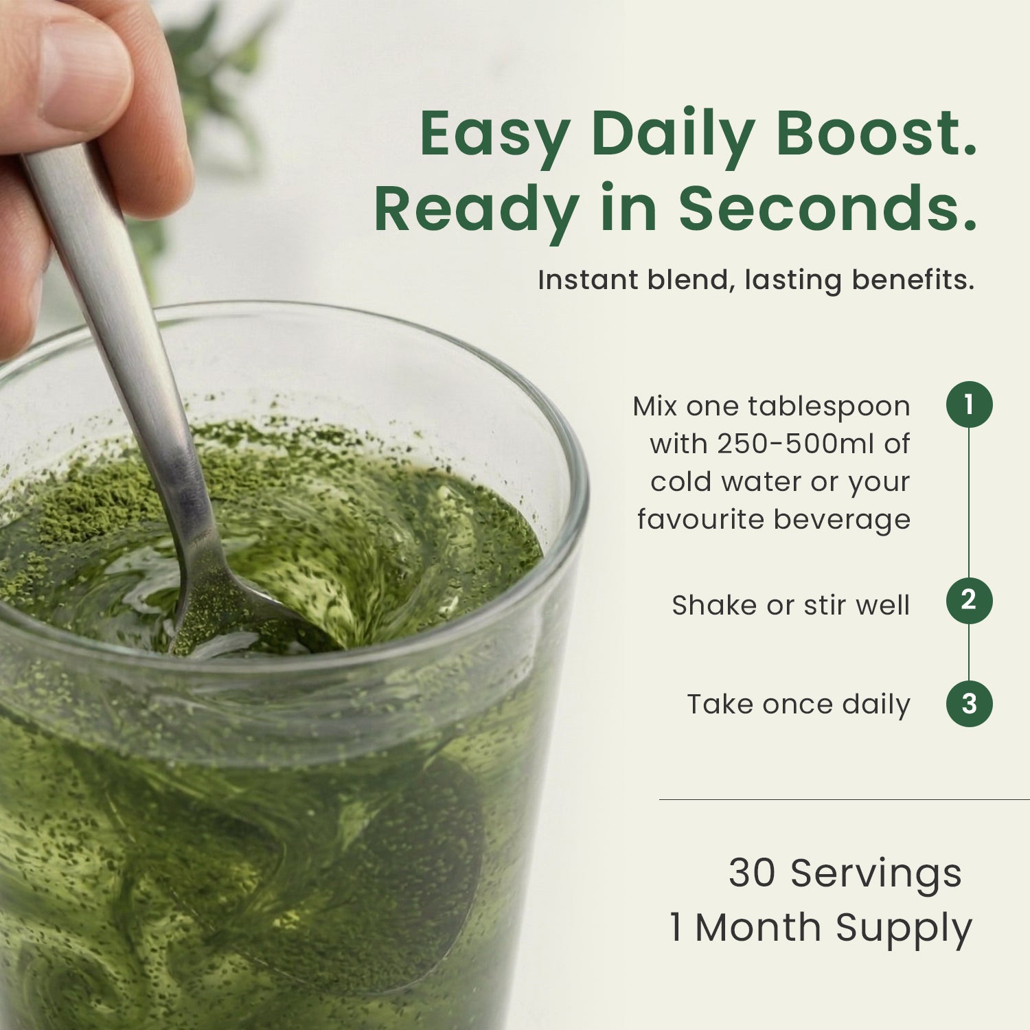 Super Greens Powder Complex - 30 Sachets