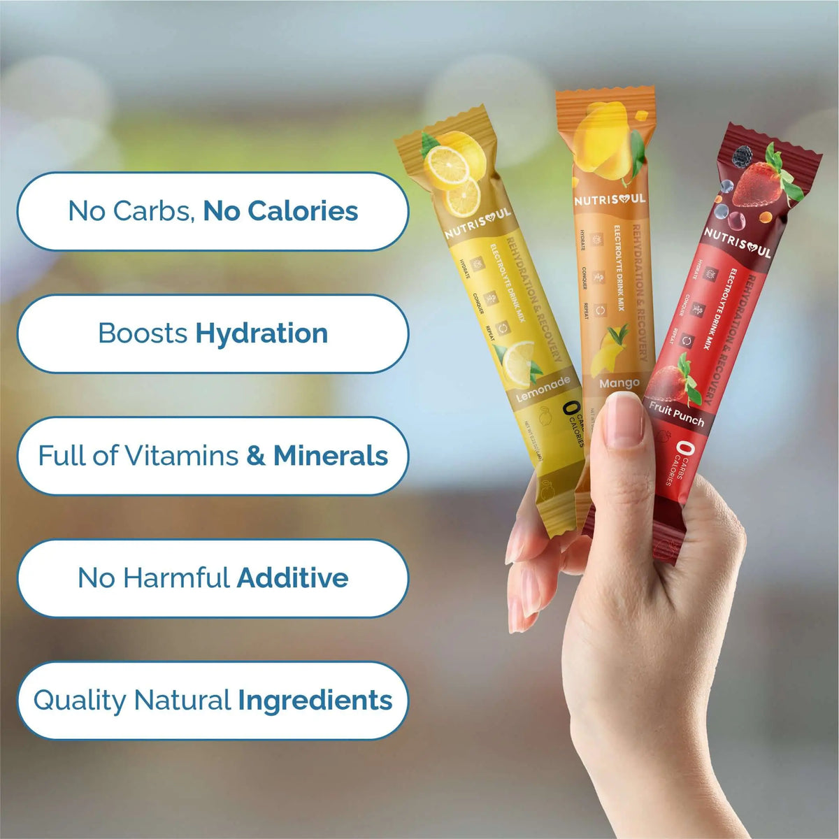 Fast Rehydration Electrolyte Hydration Powder | Rehydration in 3 Delicious Flavours ...